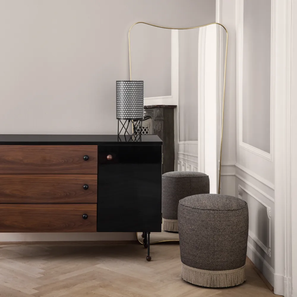 Καθρέφτης F.A.33, Brass polished, large GUBI