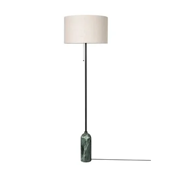 Gravity επιδαπέδιο φωτιστικό - Emerald marble-canvas - GUBI