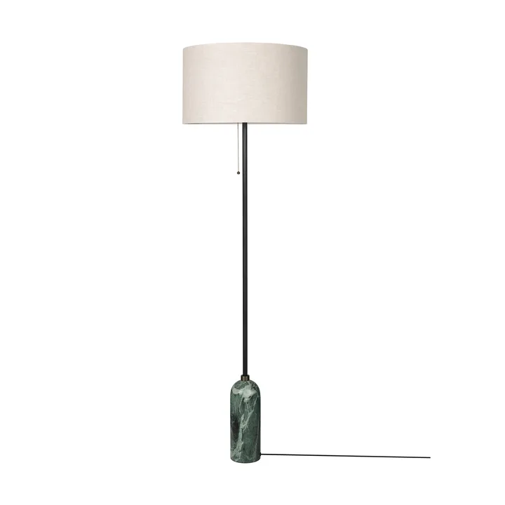 Gravity επιδαπέδιο φωτιστικό - Emerald marble-canvas - GUBI