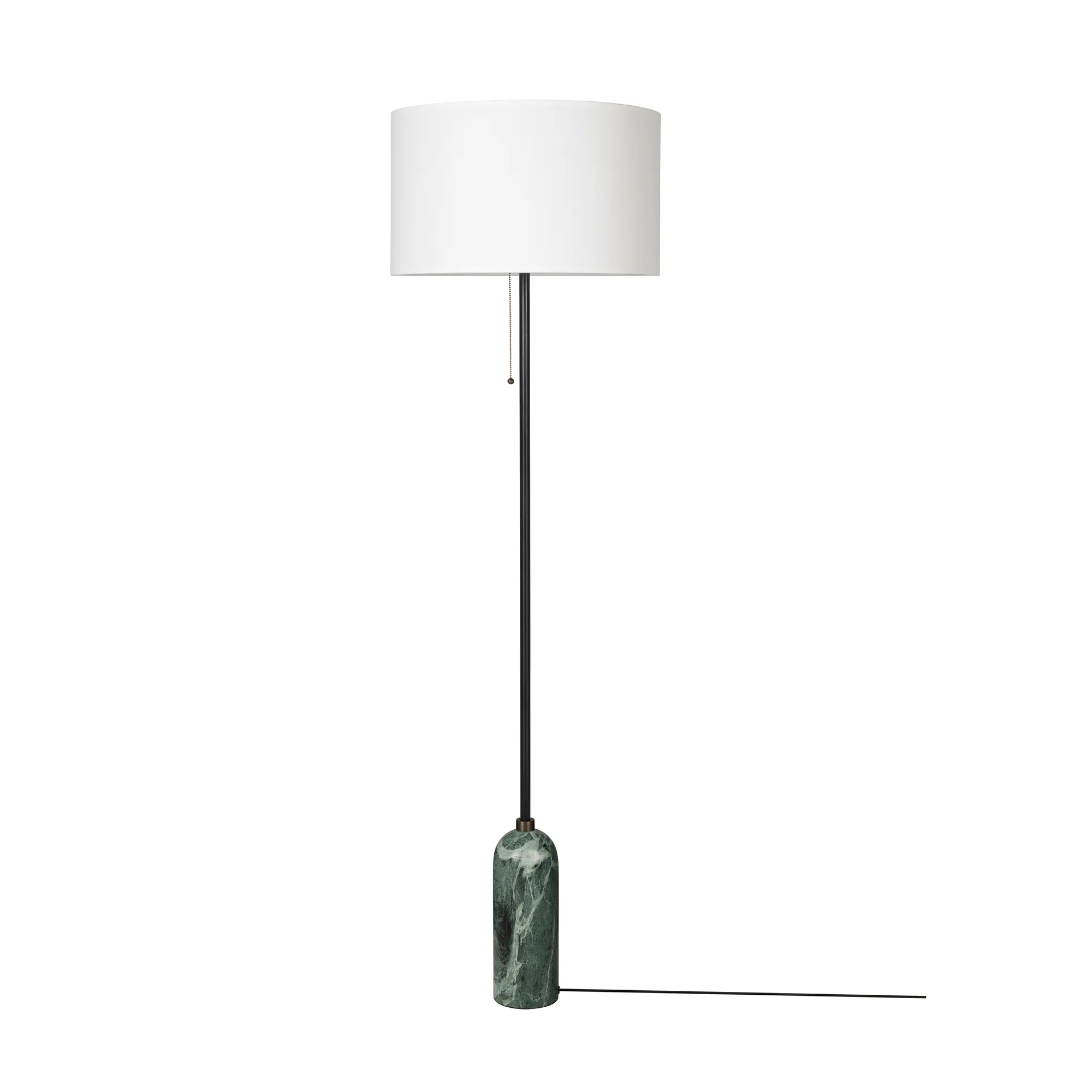 Gravity επιδαπέδιο φωτιστικό, Emerald marble-white GUBI