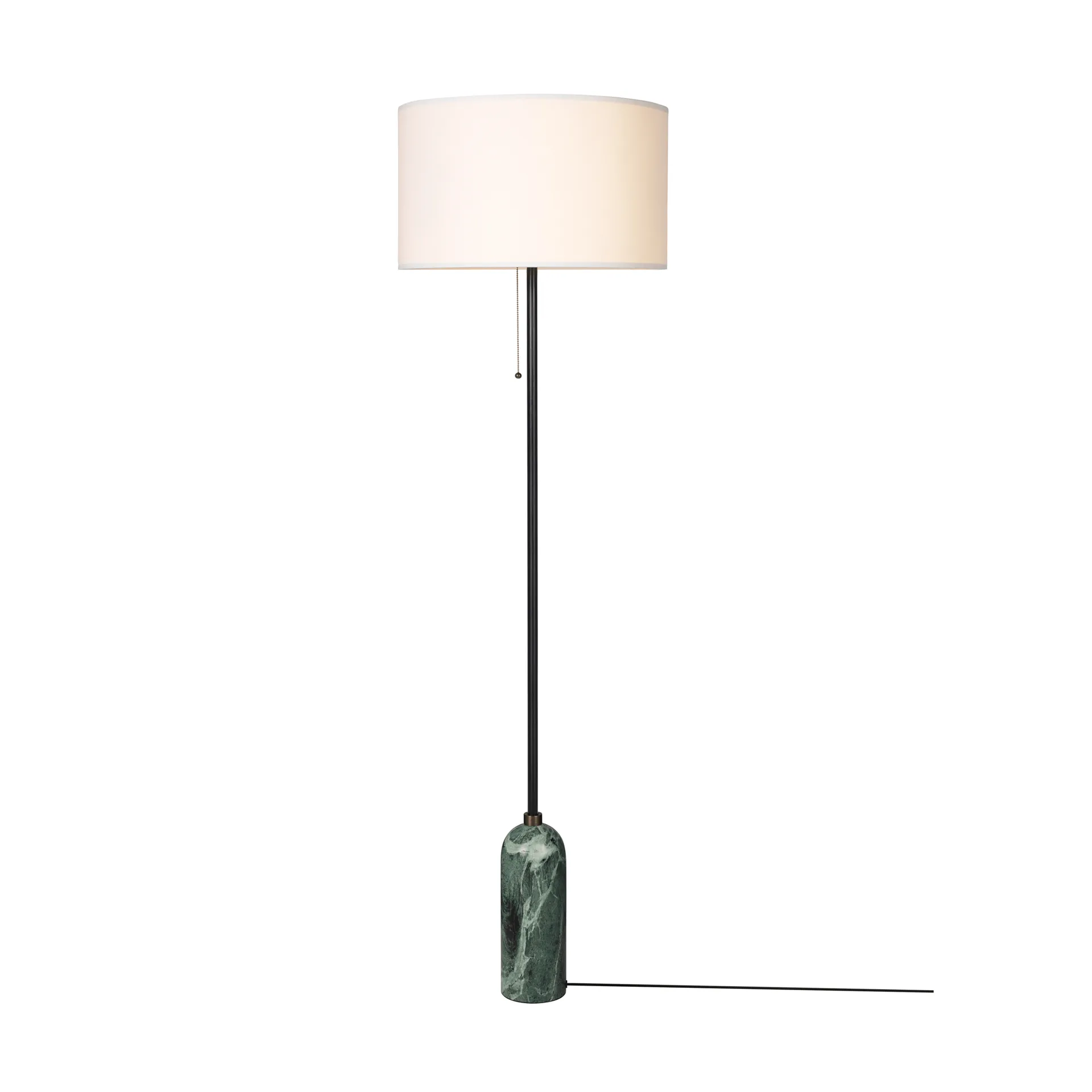 Gravity επιδαπέδιο φωτιστικό, Emerald marble-white GUBI