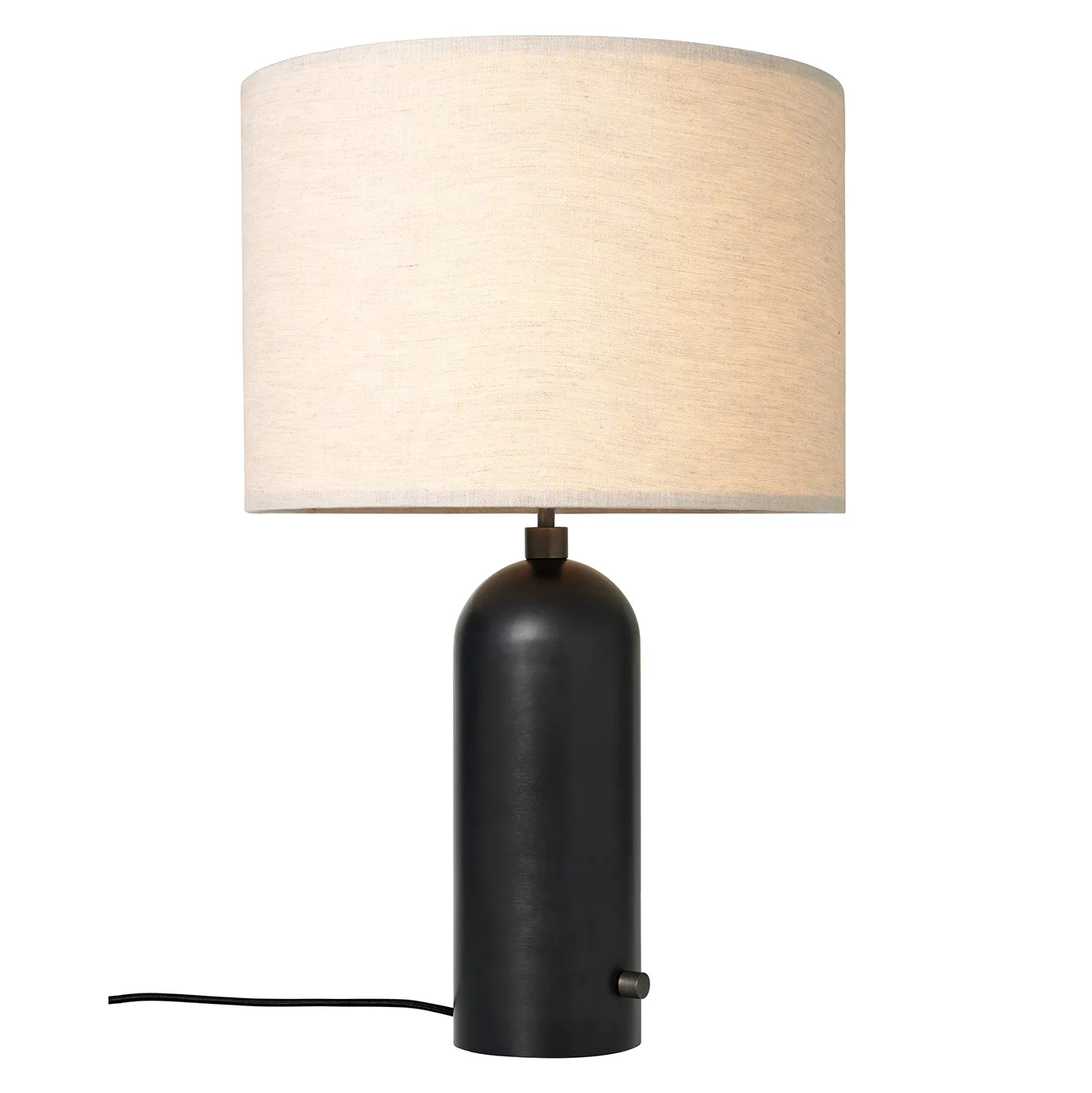 Gravity L επιτραπέζιο φωτιστικό , μαύρο-καμβάς GUBI