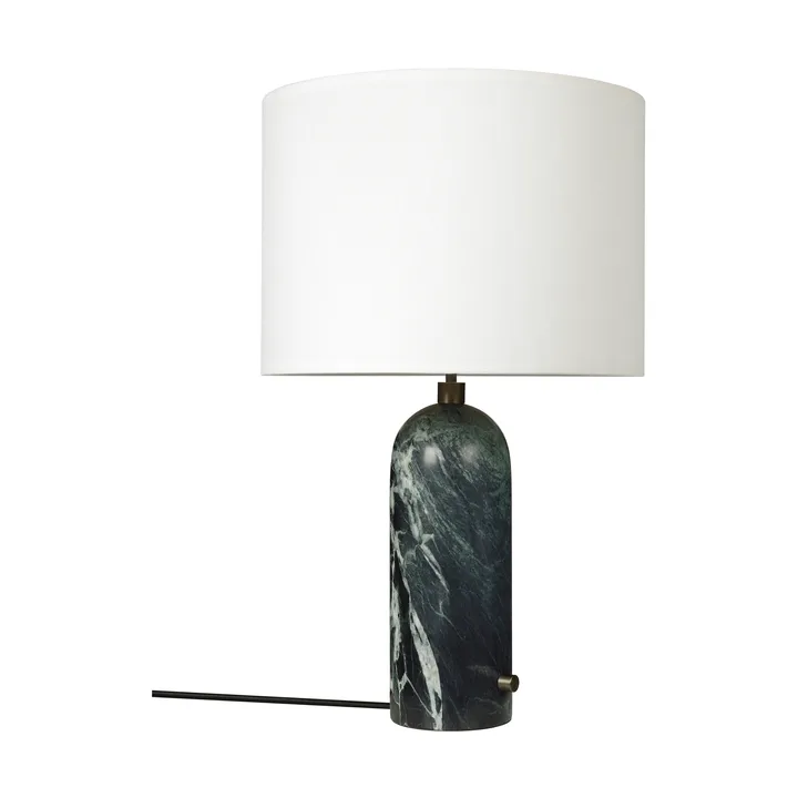 Gravity L επιτραπέζιο φωτιστικό  - Emerald marble-white - GUBI