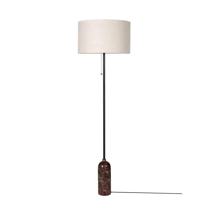 Gravity επιδαπέδιο φωτιστικό - Maroon marble-canvas - GUBI