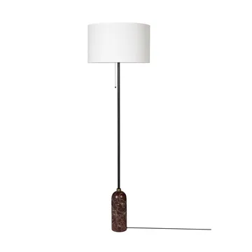 Gravity επιδαπέδιο φωτιστικό - Maroon marble-white - GUBI