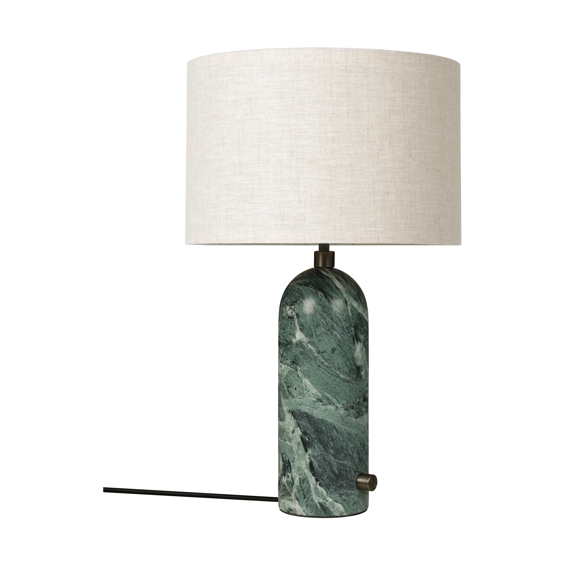 Gravity S επιτραπέζιο φωτιστικό, Emerald marble-canvas GUBI