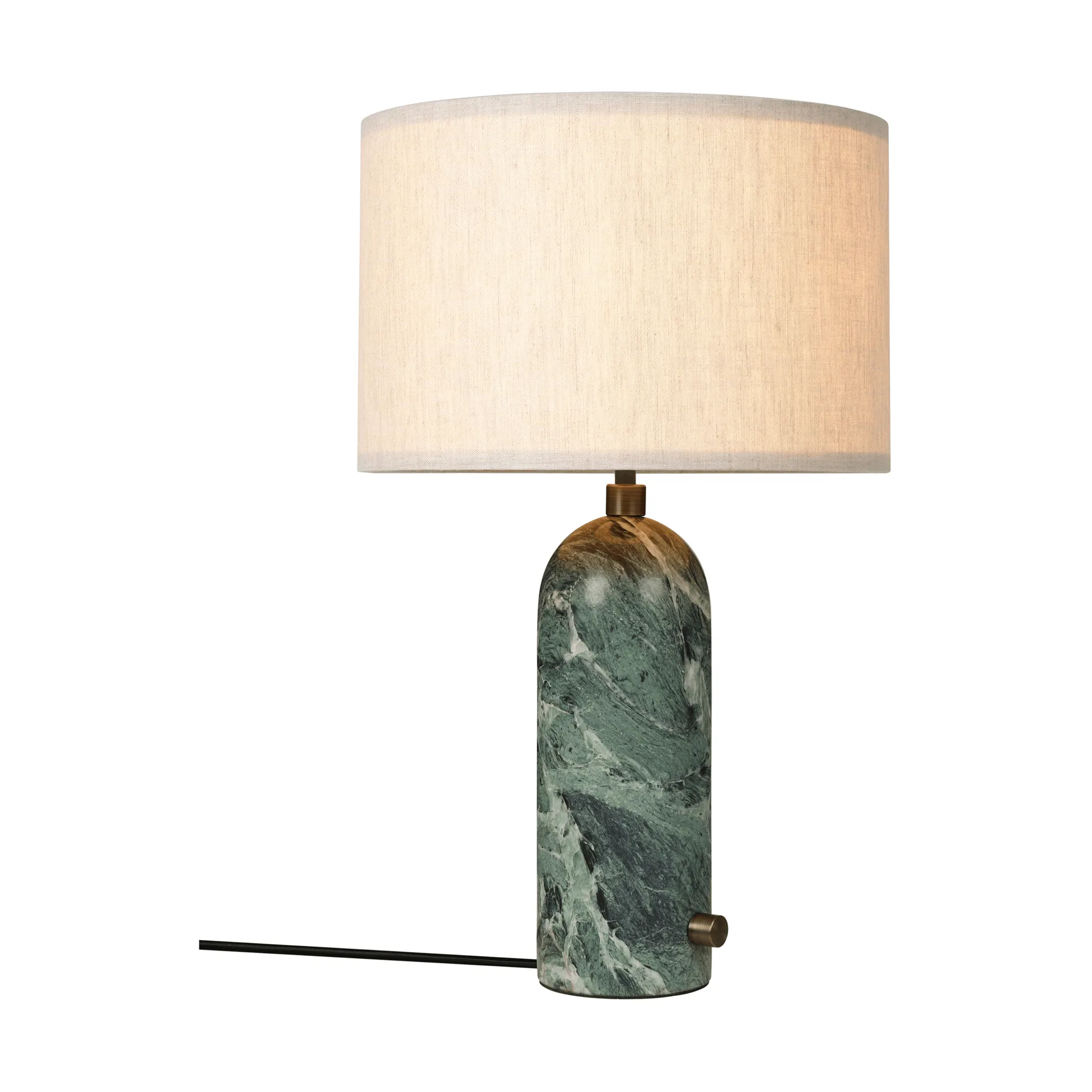 Gravity S επιτραπέζιο φωτιστικό, Emerald marble-canvas GUBI