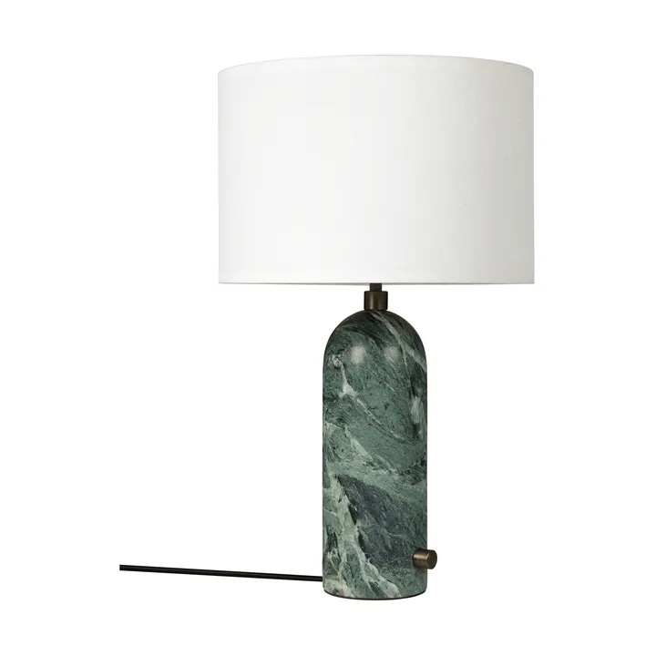 Gravity S επιτραπέζιο φωτιστικό - Emerald marble-white - GUBI