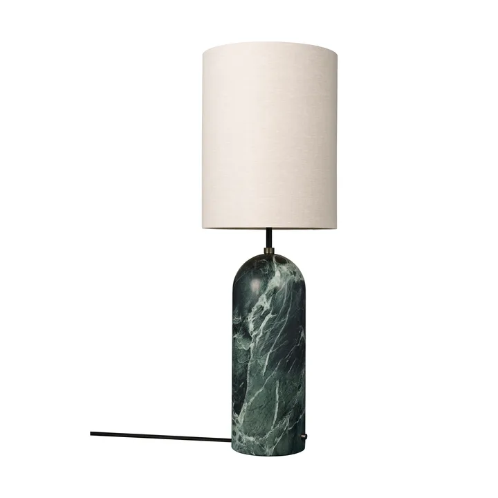 Gravity XL επιδαπέδιο φωτιστικό - Emerald marble-canvas - GUBI