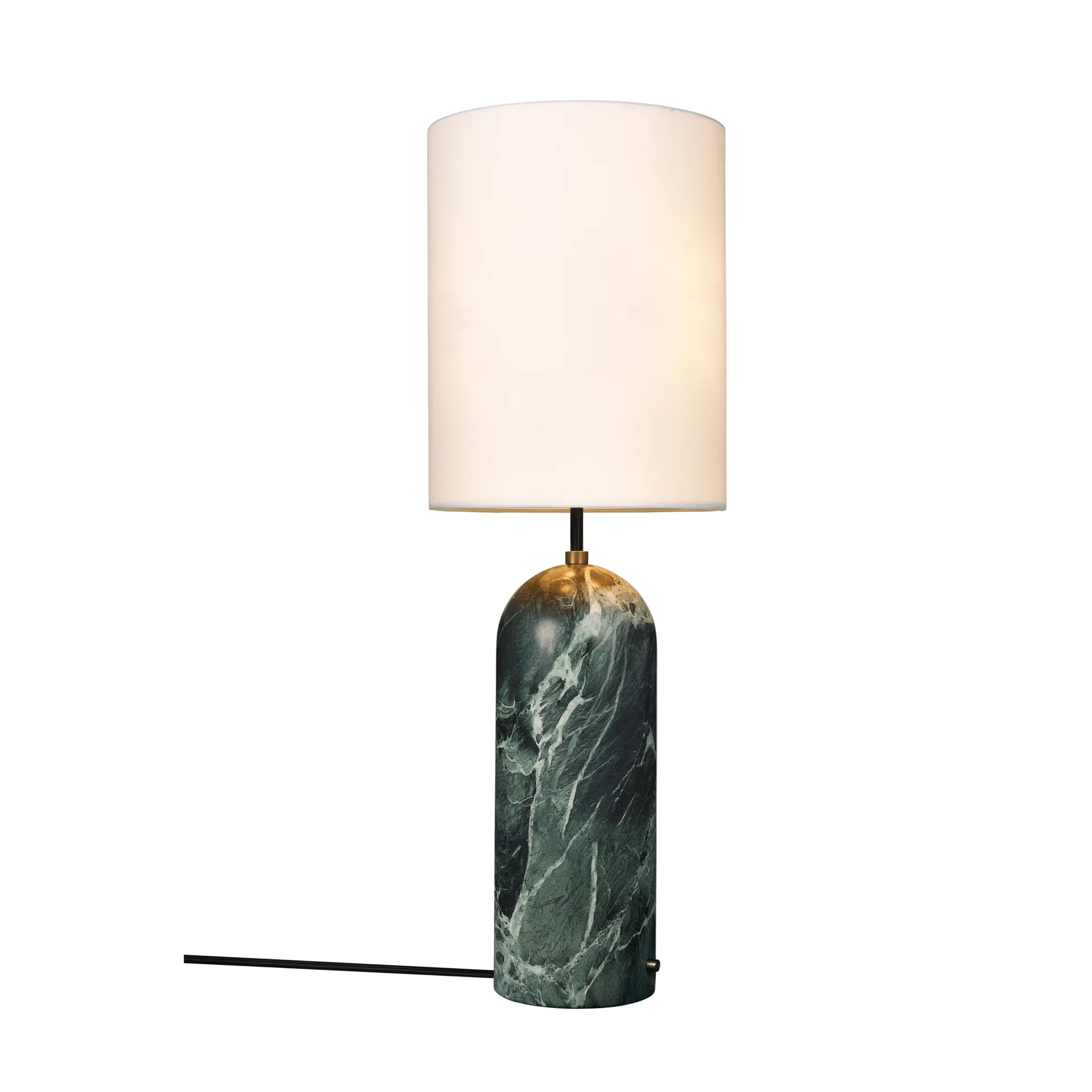 Gravity XL επιδαπέδιο φωτιστικό, Emerald marble-white GUBI