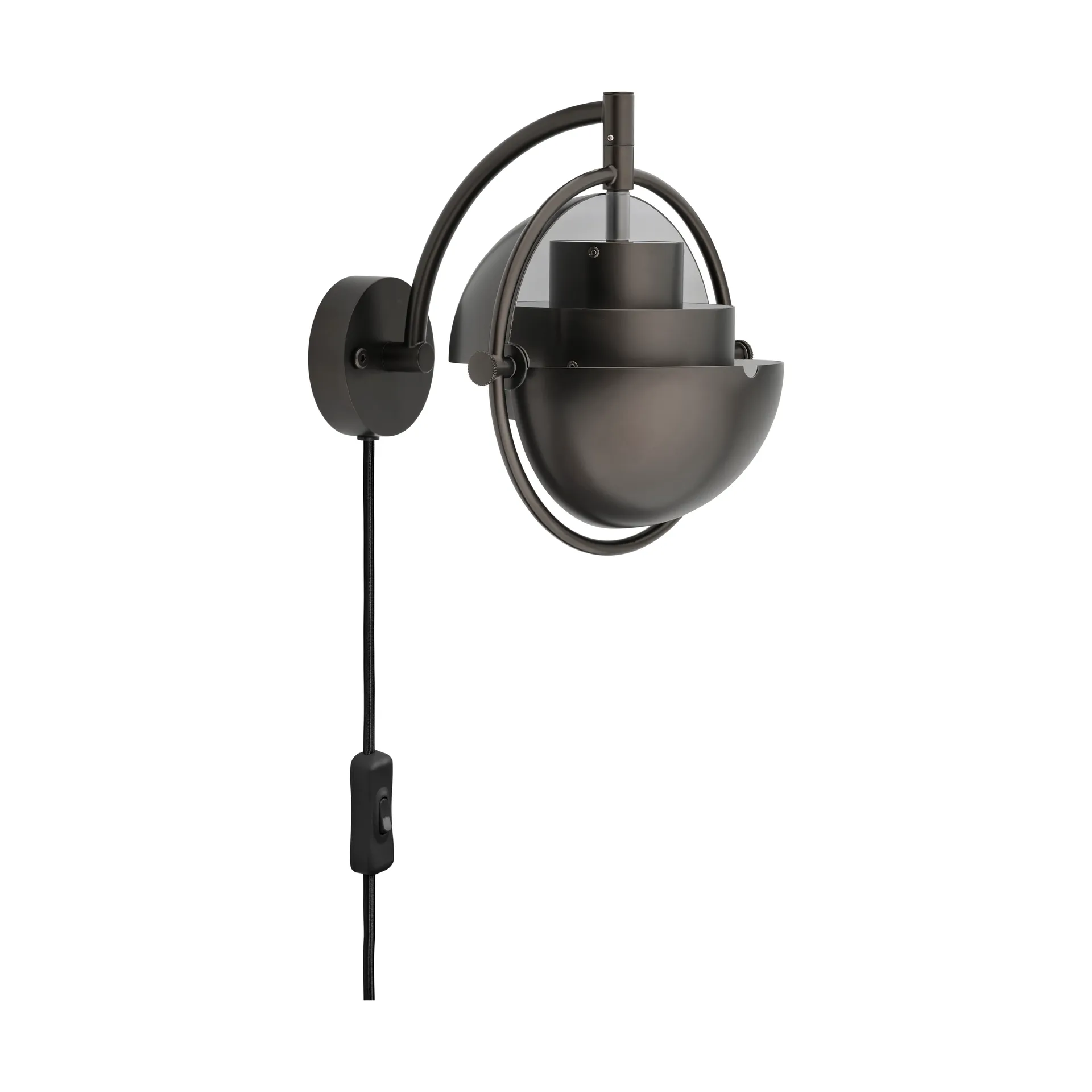 Multi-Lite επιτοίχιο φωτιστικό, Μάυρο GUBI