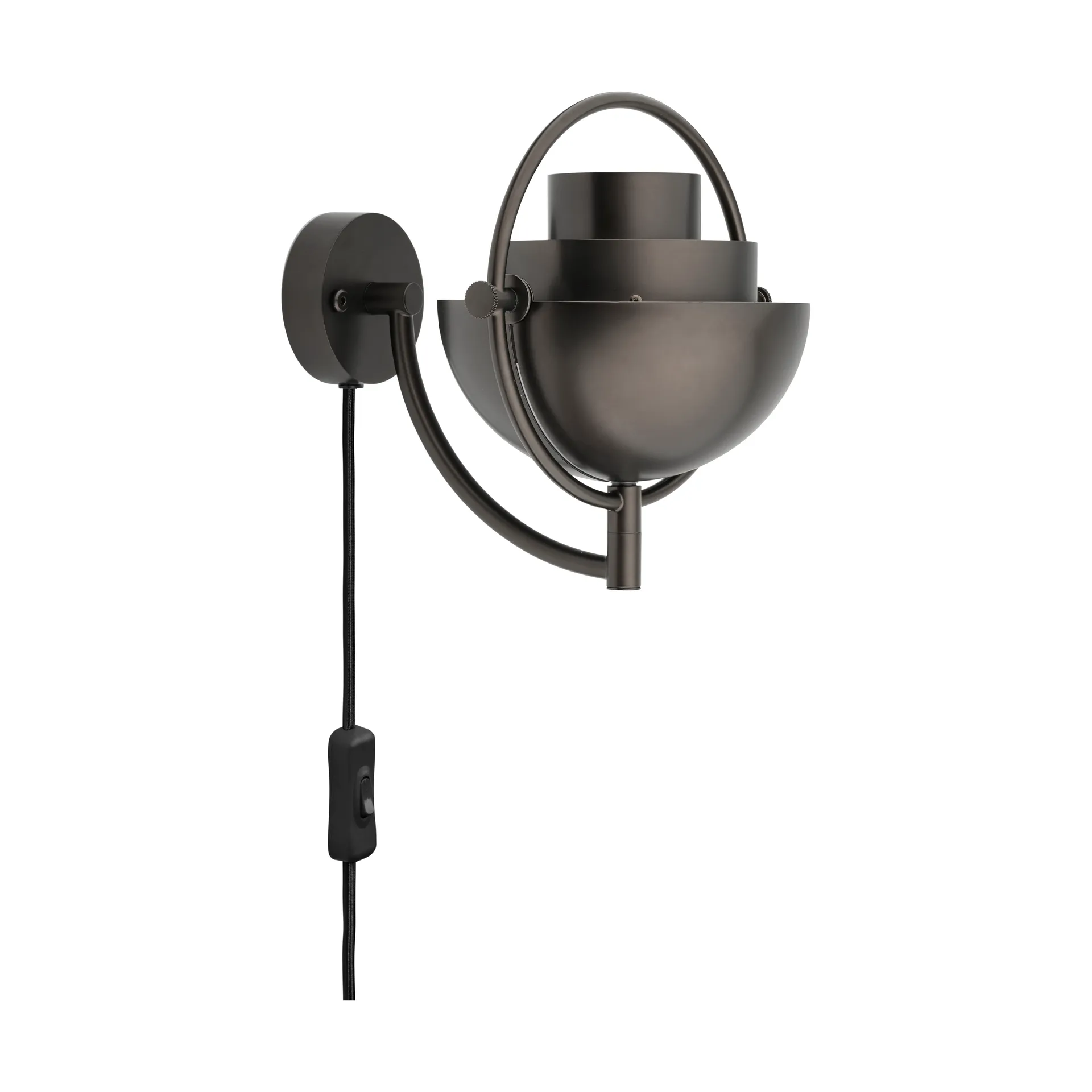 Multi-Lite επιτοίχιο φωτιστικό, Μάυρο GUBI