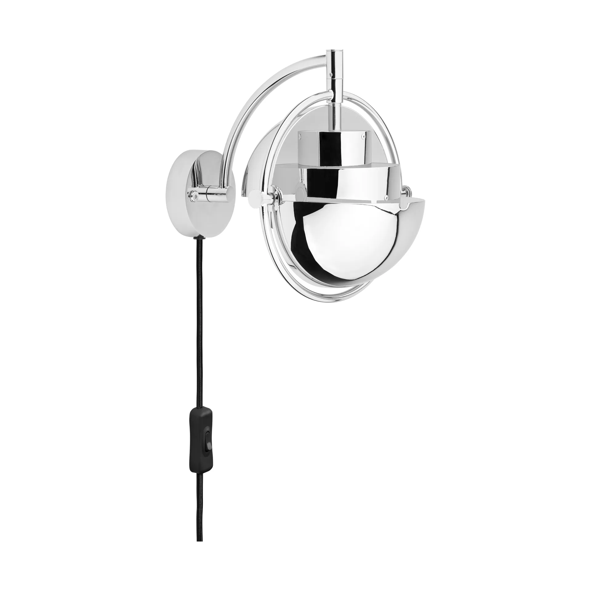 Multi-Lite επιτοίχιο φωτιστικό, Χρώμιο GUBI