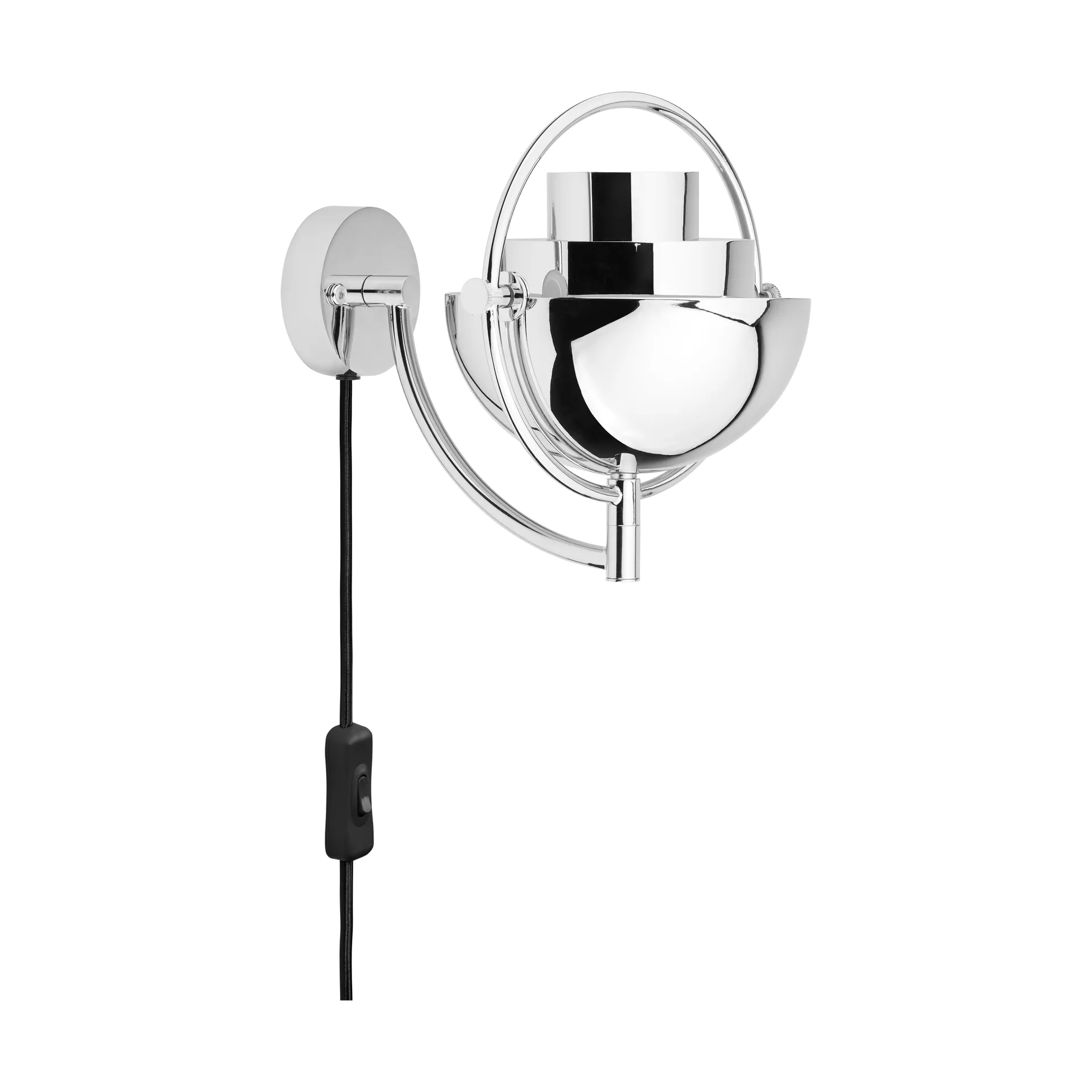 Multi-Lite επιτοίχιο φωτιστικό, Χρώμιο GUBI