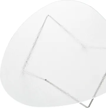 Τραπέζι καναπέ Pedrera - Χρώμιο-structure glas διαφανές - GUBI