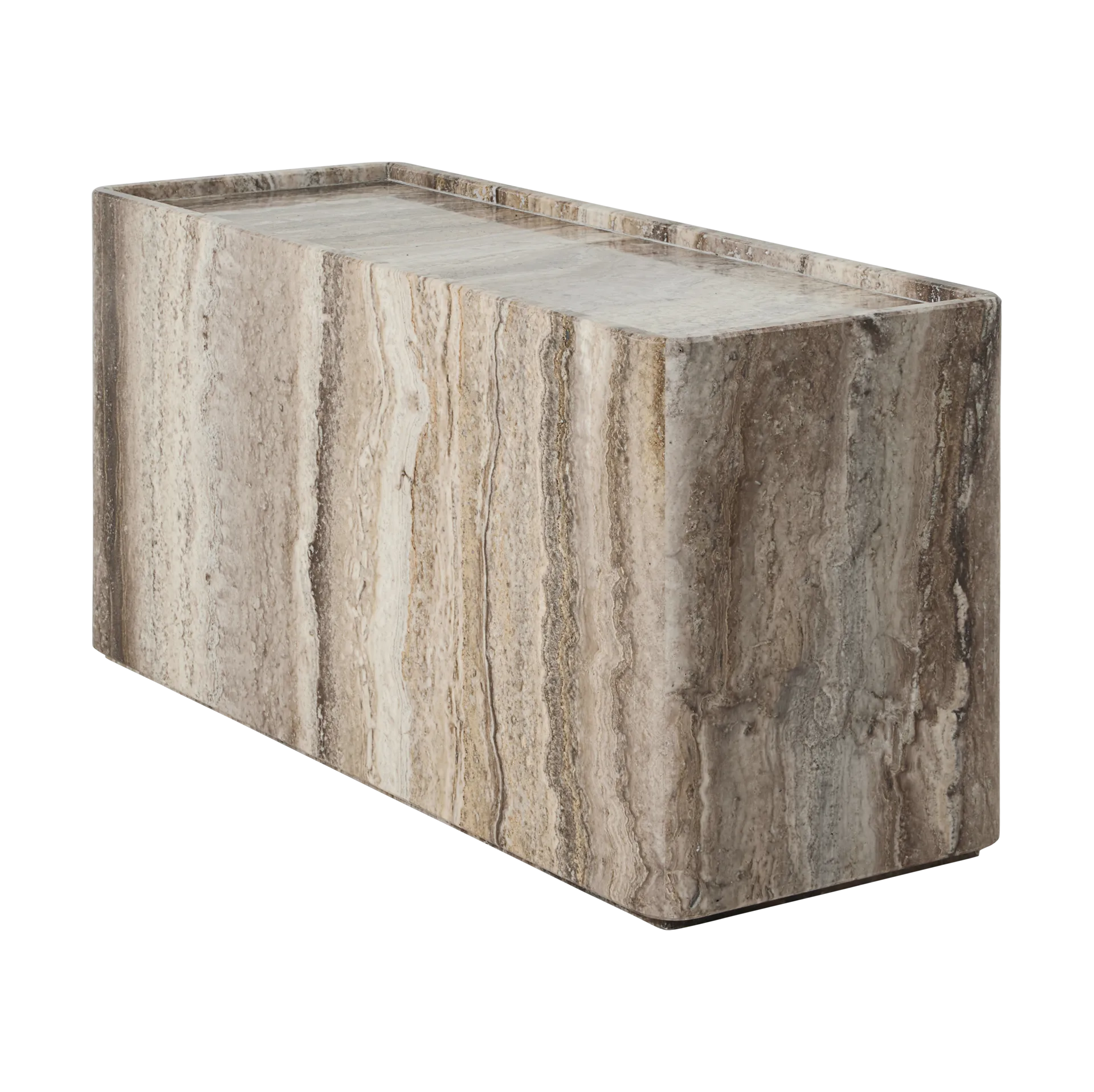 Τραπεζάκι Pietra 30x80x40 cm, Lively sepia GUBI