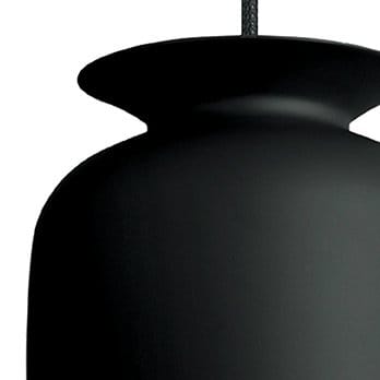 Ronde κρεμαστό μικρό, μαύρο του κάρβουνου GUBI