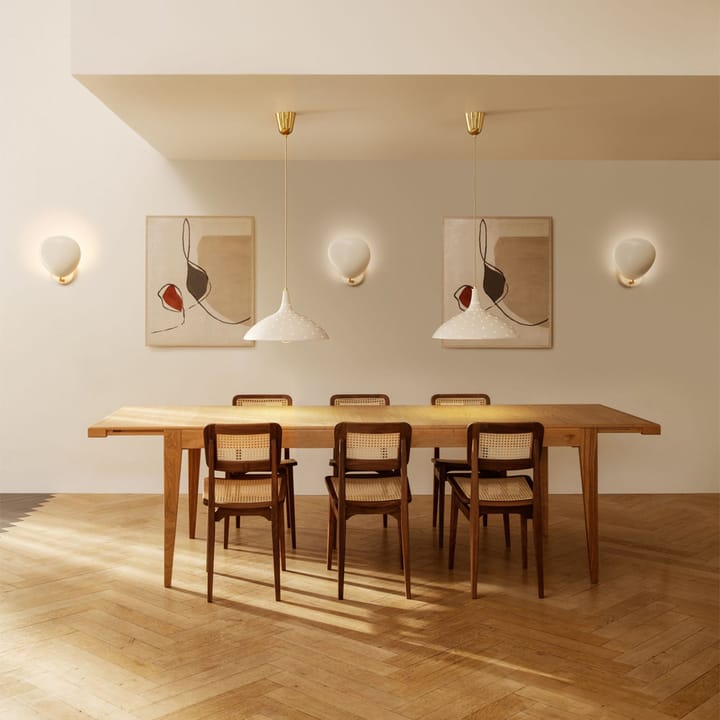 Τραπεζαρία S-Table, δρυς ματ λακαρισμ�ένο, επεκτάσιμο GUBI
