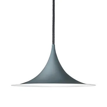 Semi φωτιστικό Ø 47 cm - Antracite grey glossy - GUBI