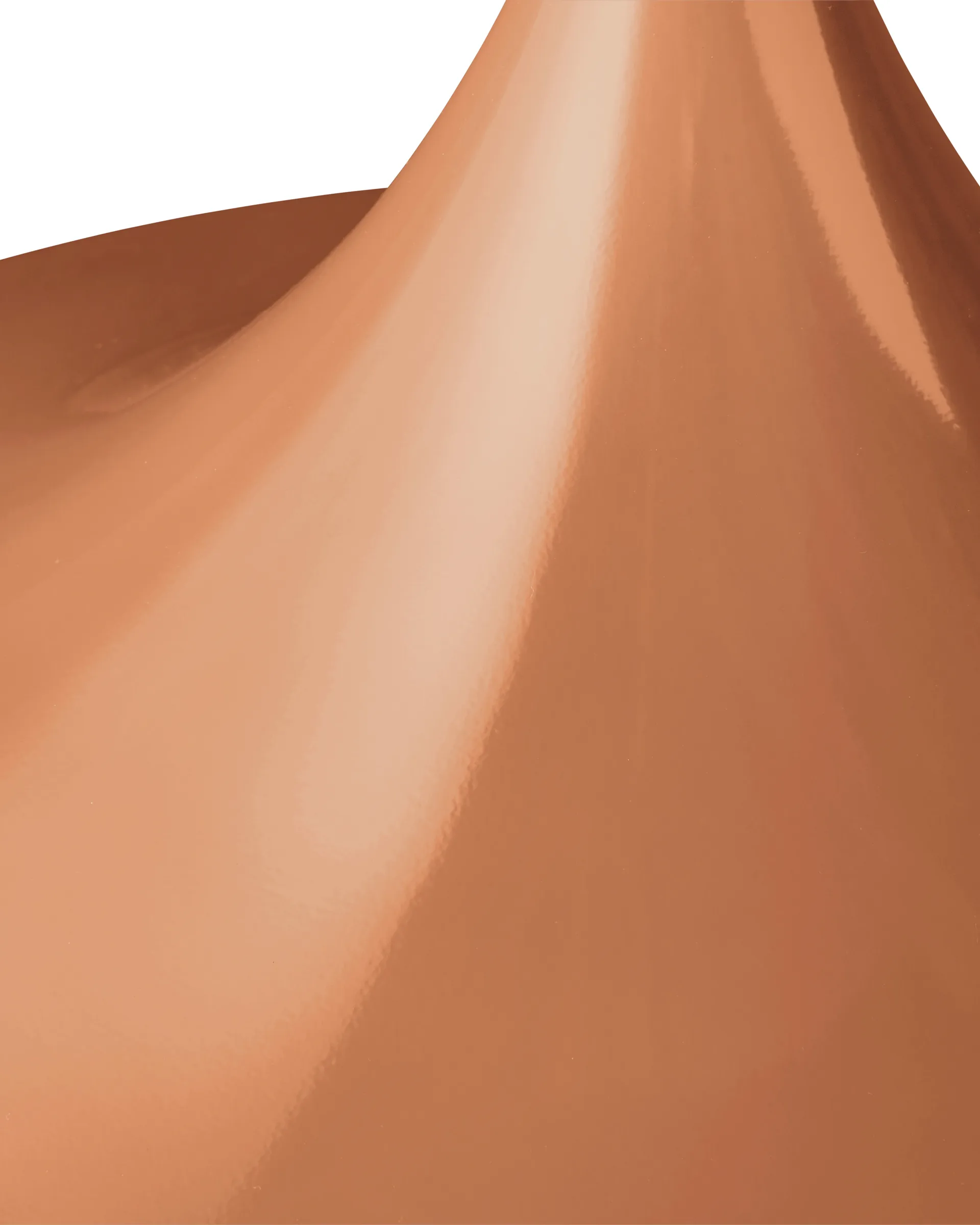 Semi φωτιστικό Ø 47 cm, Roasted pumpkin glossy GUBI