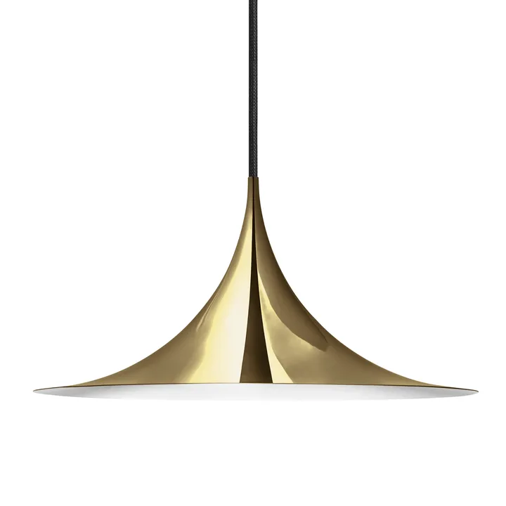 Semi κρεμαστό φωτιστικό Ø47 εκ. - Polished brass - GUBI