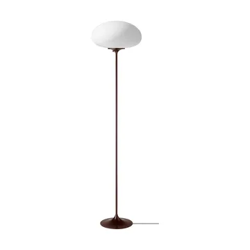 Φωτιστικό δαπέδου Stemlite - Black red-opalglas, 150 cm - GUBI