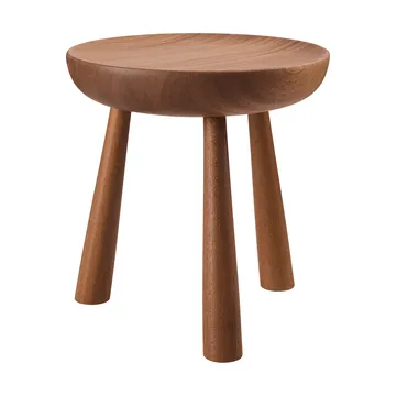 Totto σκαμπό - Λακαρισμένο sapelli, Ø31x32,6 εκ. - GUBI