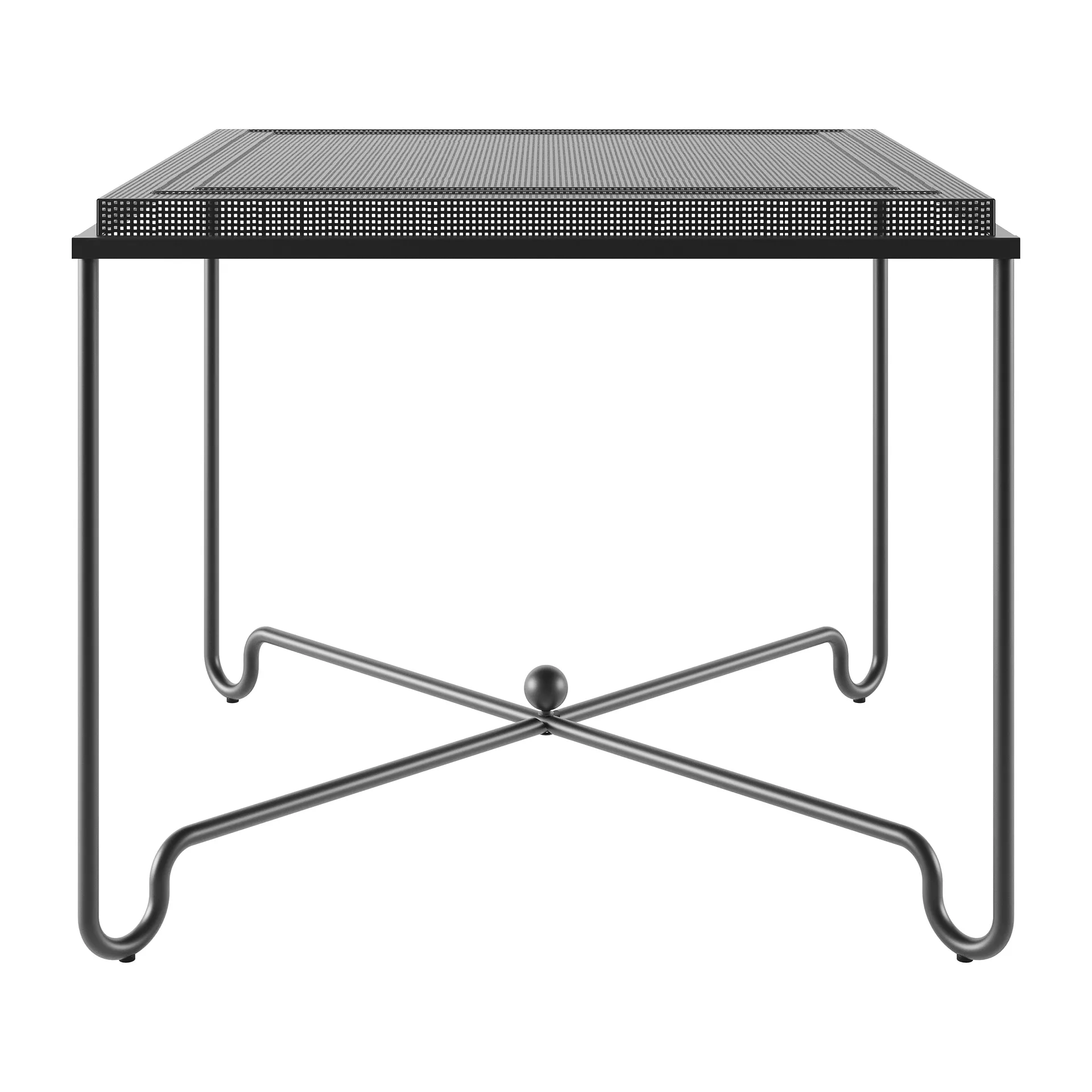 Tropique τραπέζι 90x90x75 cm, Classic black GUBI