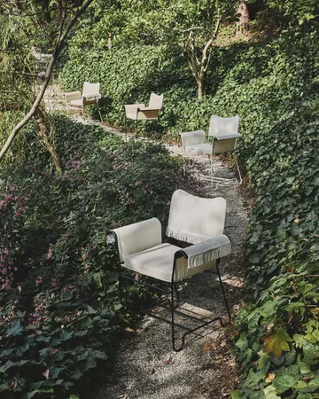 Tropique πολυθρόνα με κρόσσια - Black-Leslie 12 - GUBI