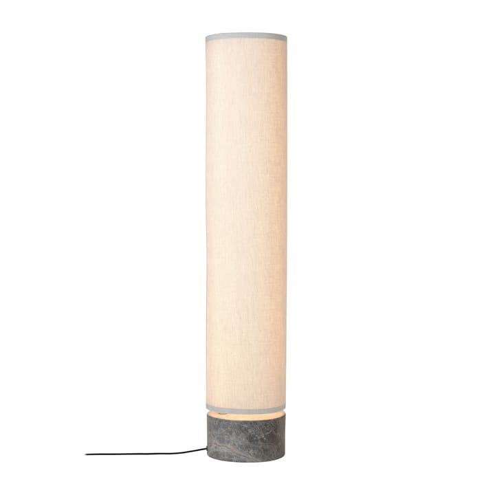 Unbound φωτιστικό δαπέδου 120 cm - Καμβάς-γκρι μάρμαρο - GUBI
