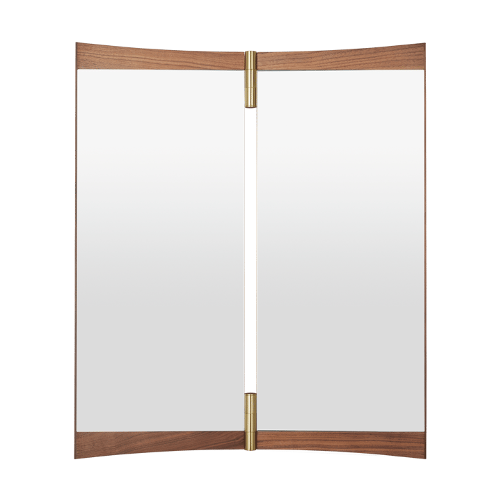 Vanity mirror 2 - Καρυδιά-μπρούτζος - GUBI