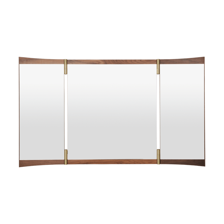 Vanity mirror 3 - Καρυδιά-μπρούτζος - GUBI