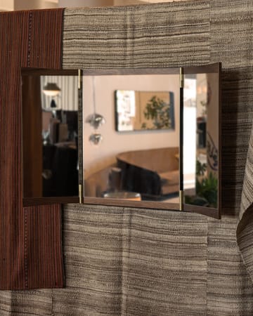 Vanity mirror 3 - Καρυδιά-μπρούτζος - GUBI