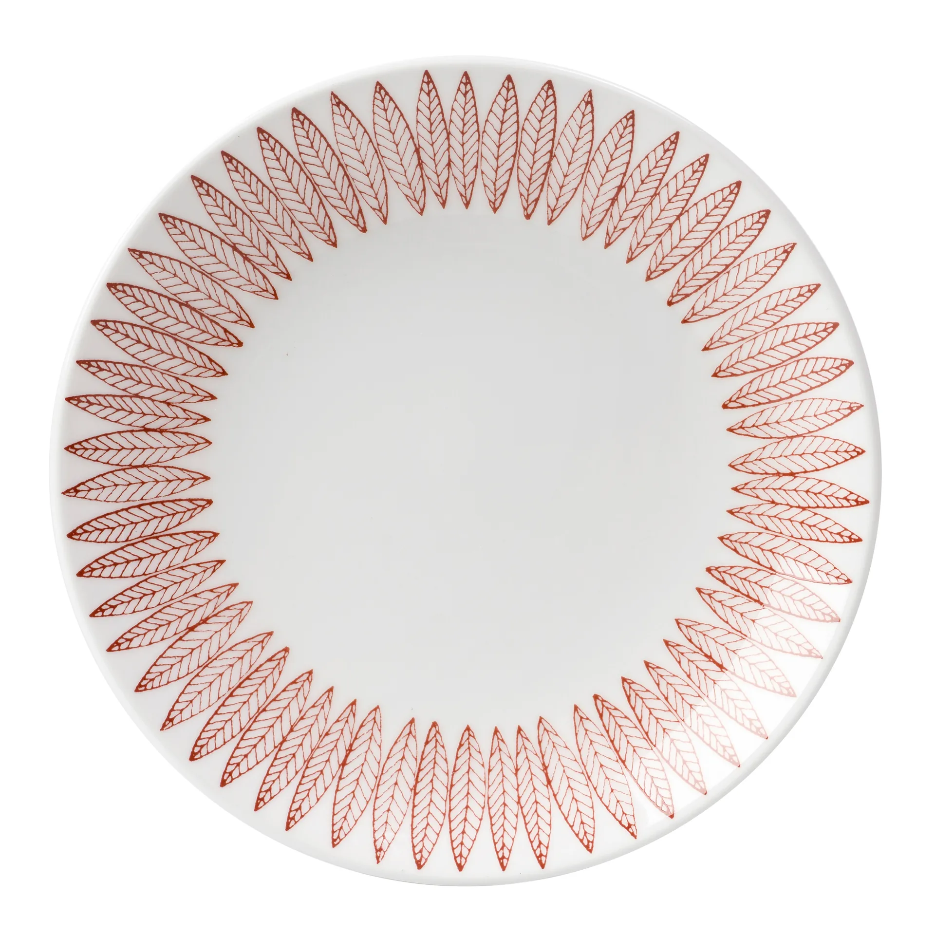 Röd Salix πιάτο, Ø 28 cm Gustafsbergs Porslinsfabrik