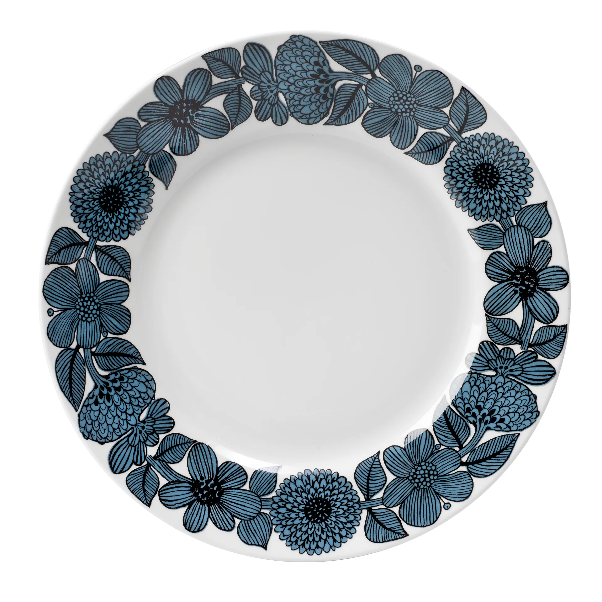 Blå Aster πιάτο, Ø 28 cm Gustavsbergs Porslinsfabrik