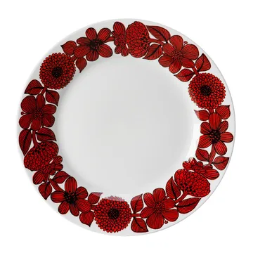 Röd Aster πιάτο - Ø 28 cm - Gustavsbergs Porslinsfabrik
