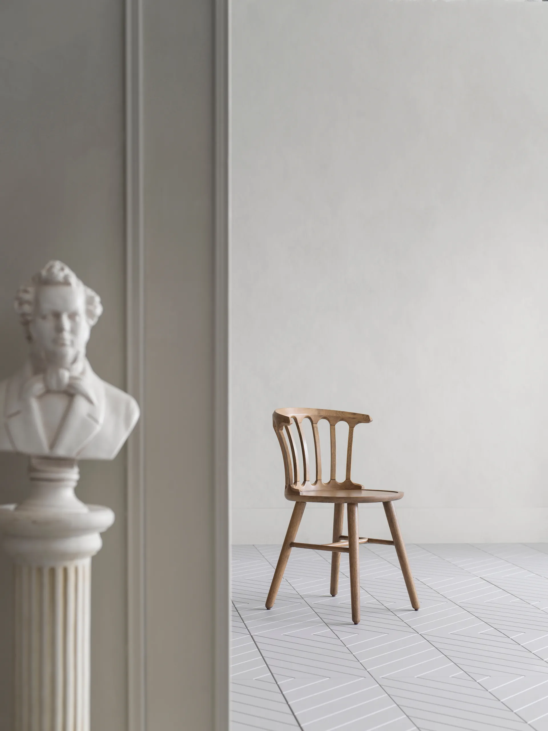 Καρέκλα, San Marco, Λαδωμένη δρυς Hans K