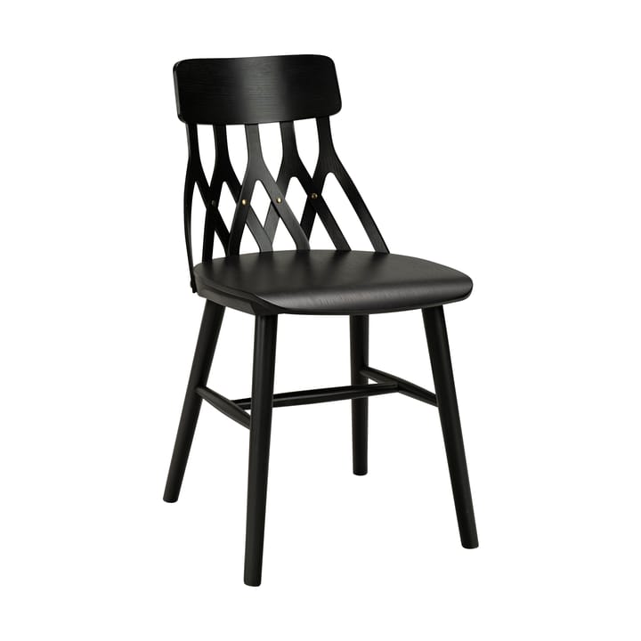 Καρέκλα, Y5  - Φλαμουριά χρωματισμένη μαύρη - Hans K