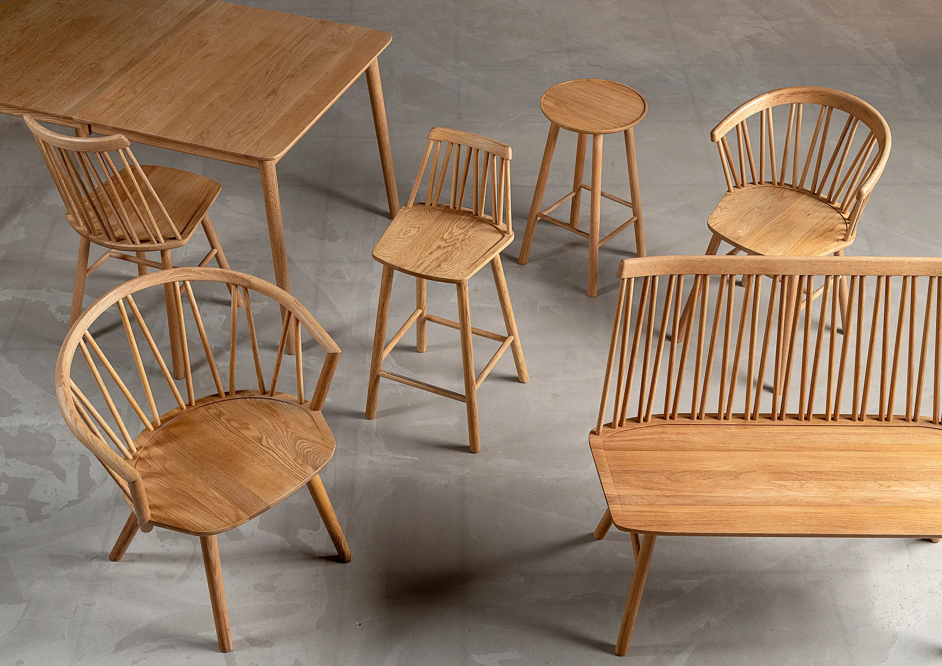 Καναπές, ZigZag, Δρυς λαδωμένη Hans K