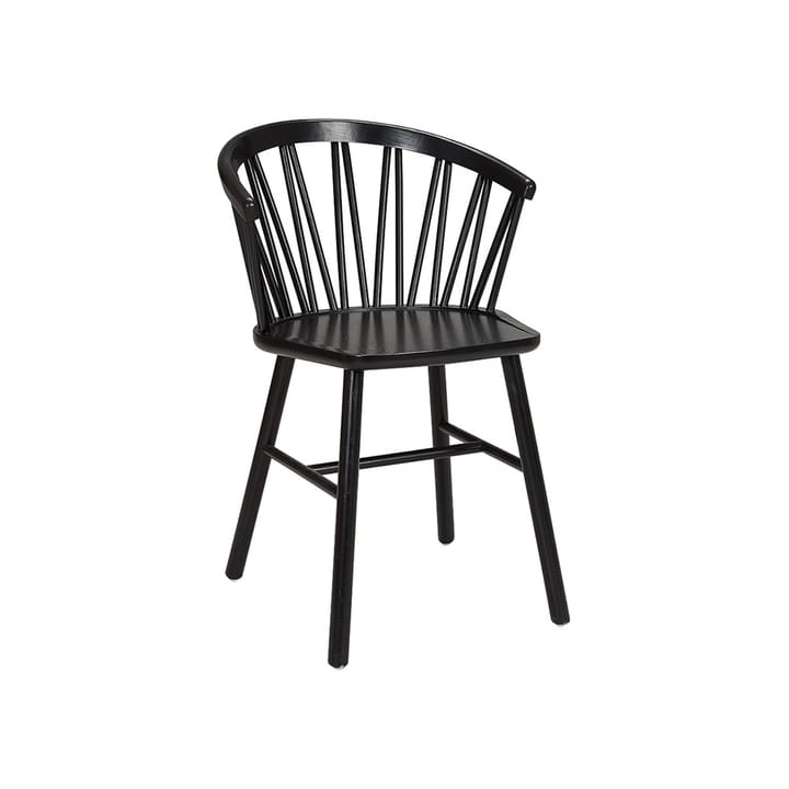 Καρέκλα με μπράτσα, ZigZag - Μαύρη φλαμουριά - Hans K