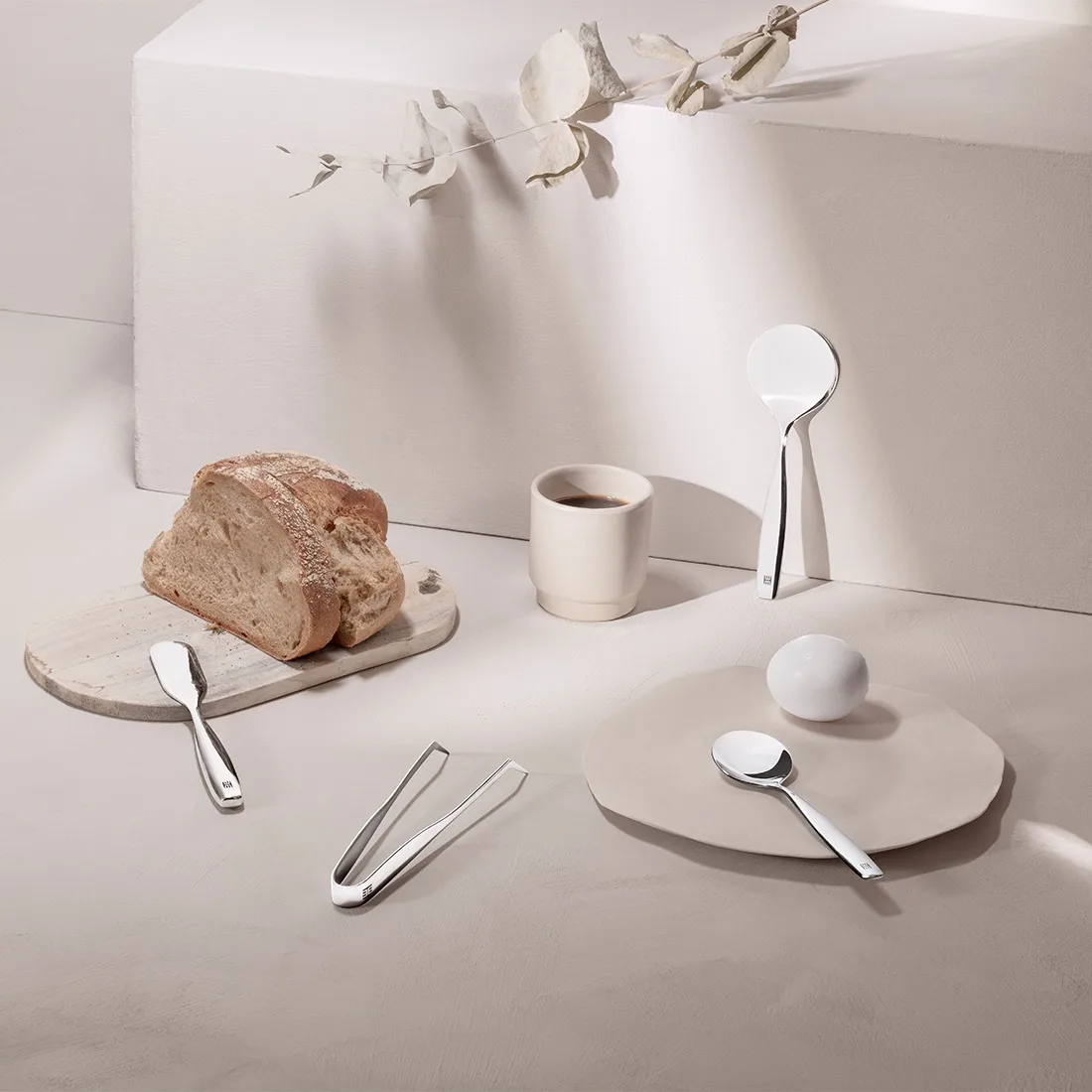 Μαχαιροπίρουνα για σερβίρισμα σε μπουφέ, Hardanger, 5 τεμάχια, Ανοξείδωτο ατσάλι Hardanger Bestikk