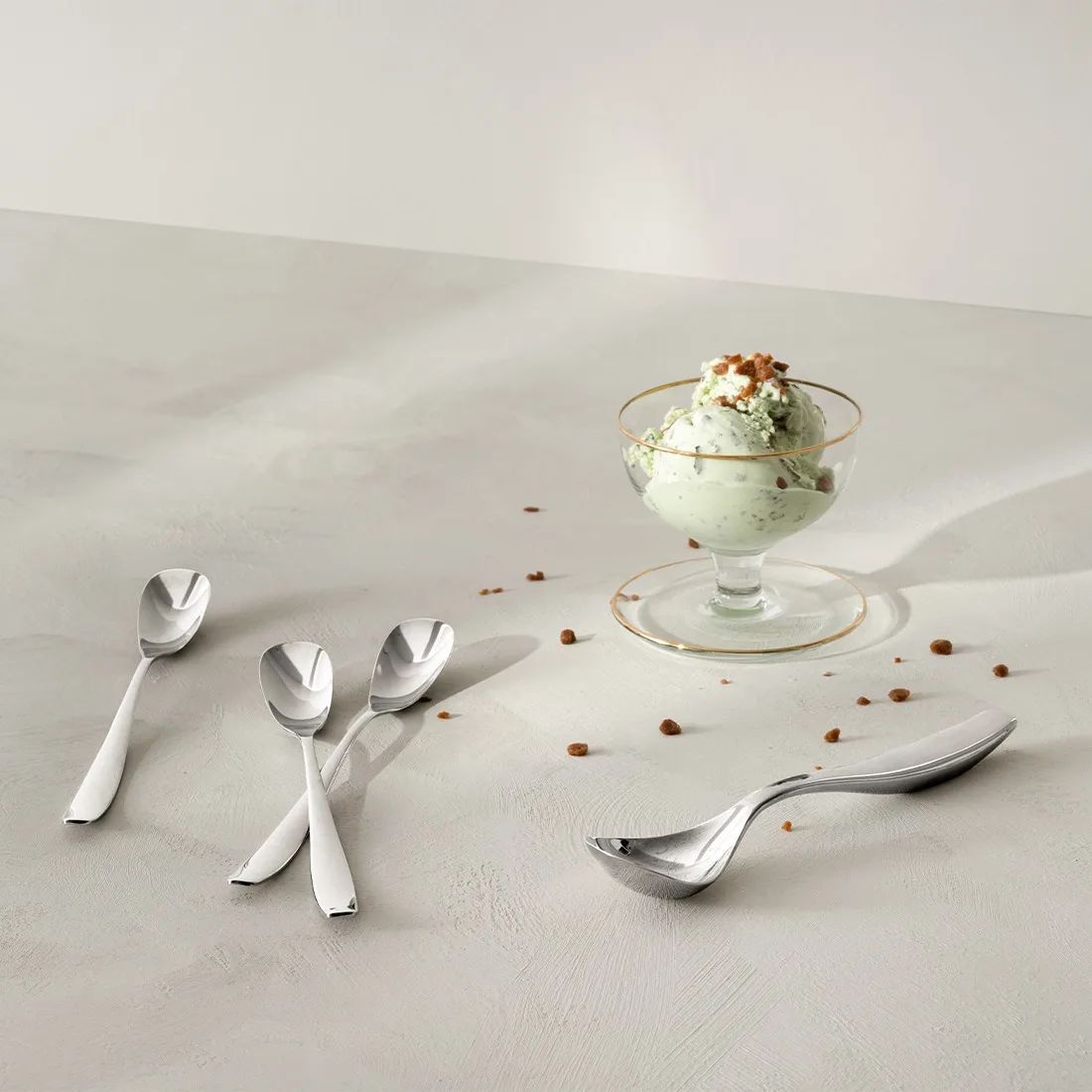 Μαχαιροπίρουνα παγωτού Hardanger 5 τεμάχια, Ανοξείδωτο ατσάλι Hardanger Bestikk