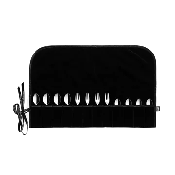 Θήκη μαχαιροπίρουνων για μαχαιροπίρουνα επιδορπίου, Hardanger - Μαύρο - Hardanger Bestikk