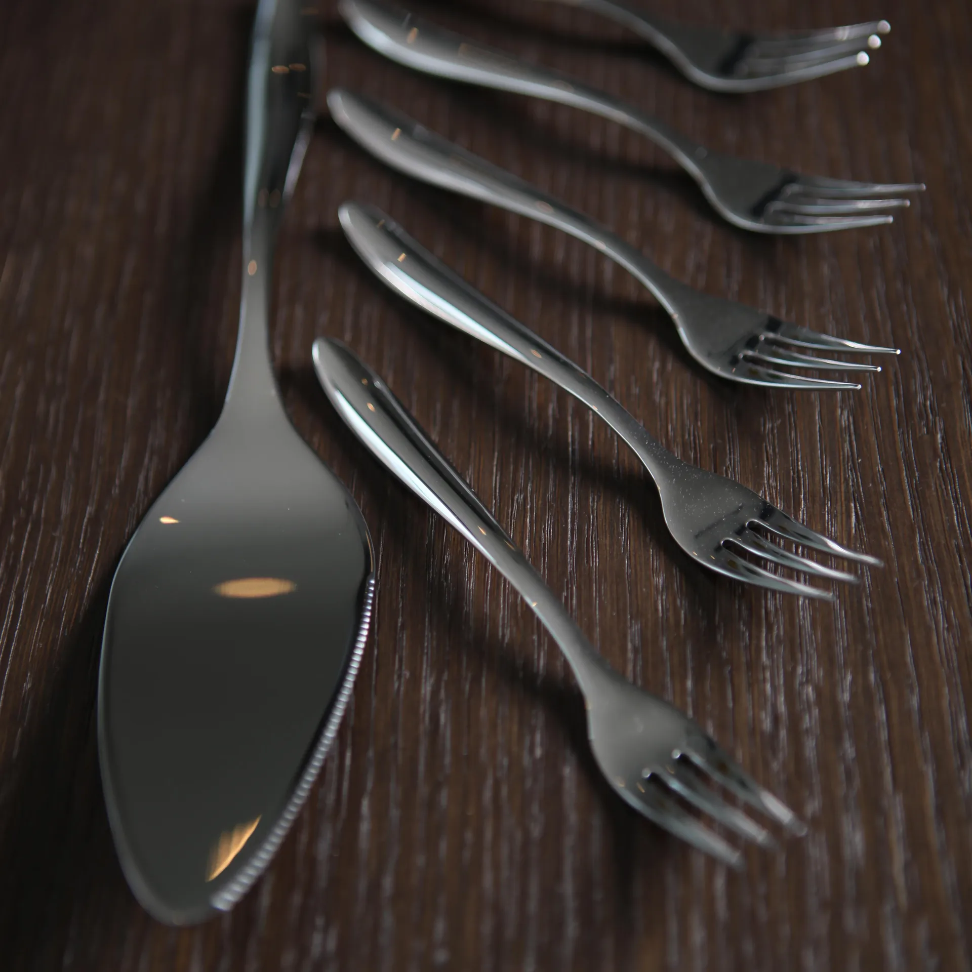 Lykke σετ για κέικ 7 τμχ., ανοξείδωτο ατσάλι Hardanger Bestikk