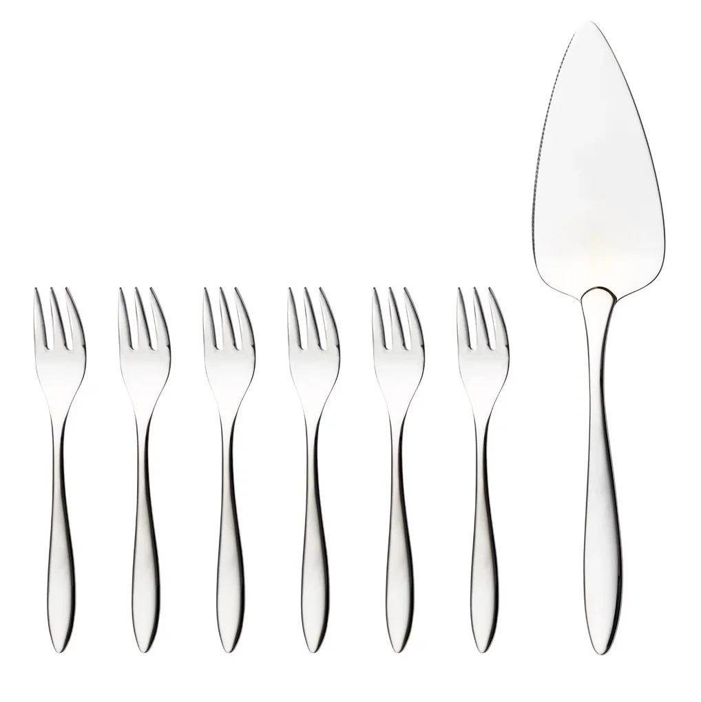 Maria σετ για κέικ 7 τεμάχια, 7 τεμάχια Hardanger Bestikk