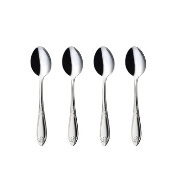 Nina κουταλάκια γλυκού Συσκευασία 4 τεμαχίων - ανοξείδωτο ατσάλι - Hardanger Bestikk