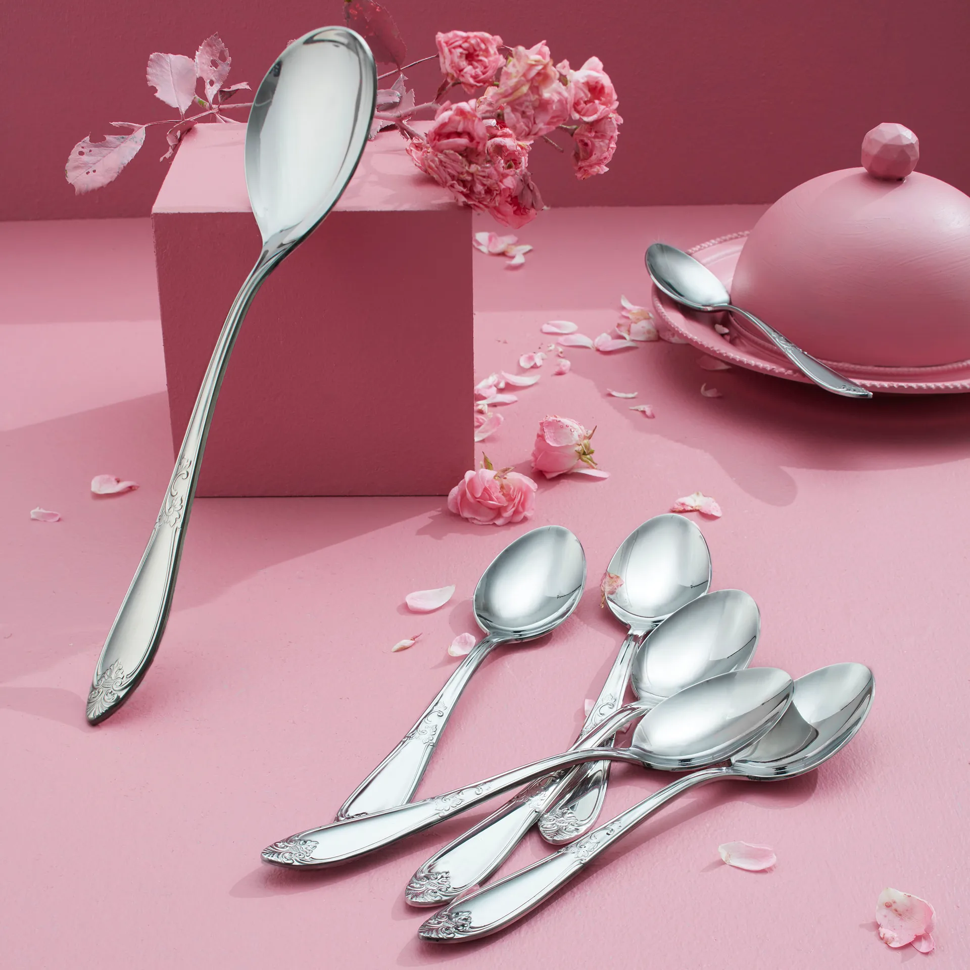 Nina σετ σαλάτας, ανοξείδωτο ατσάλι Hardanger Bestikk