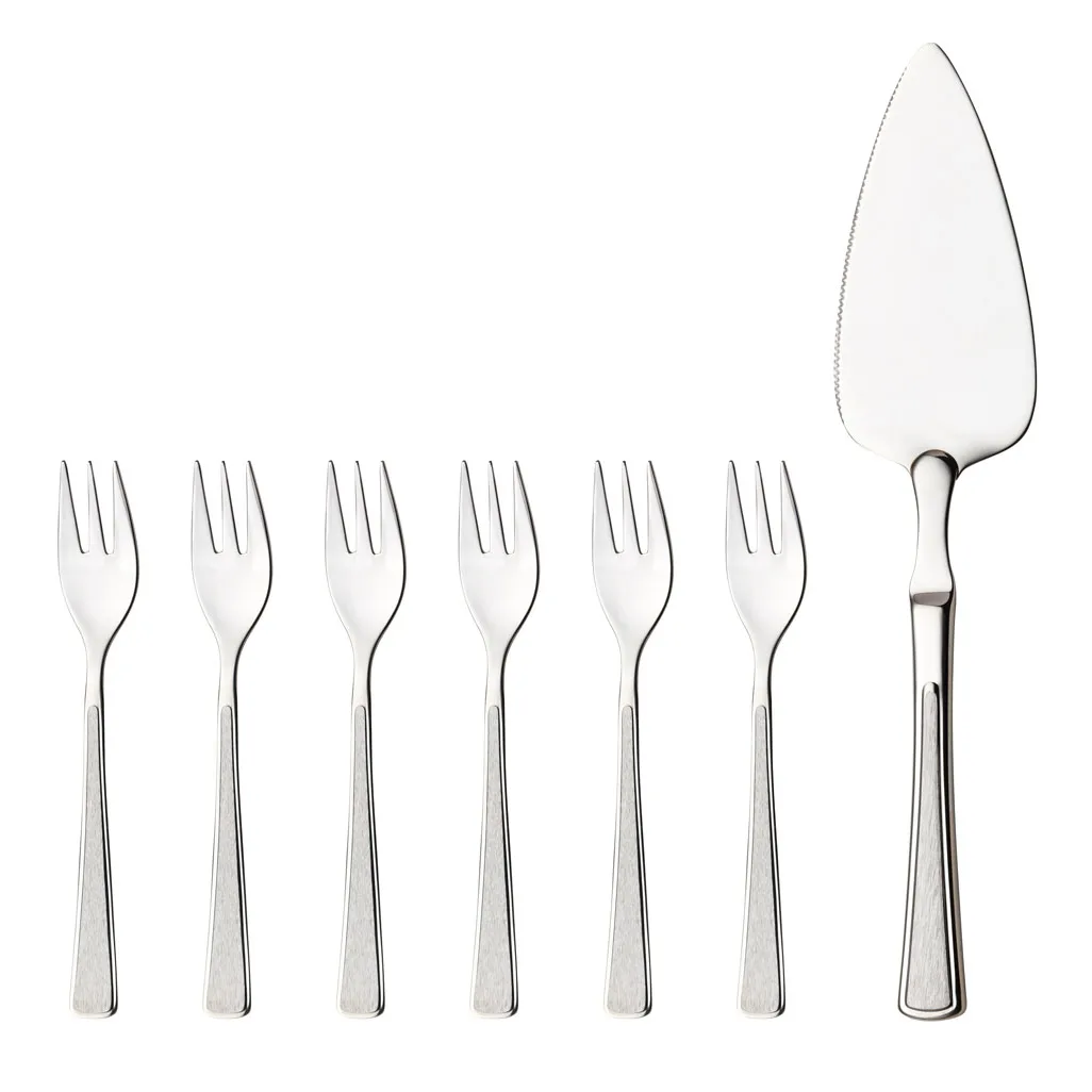 Ramona σετ τούρτας 7 τεμάχια, ανοξείδωτο ατσάλι Hardanger Bestikk