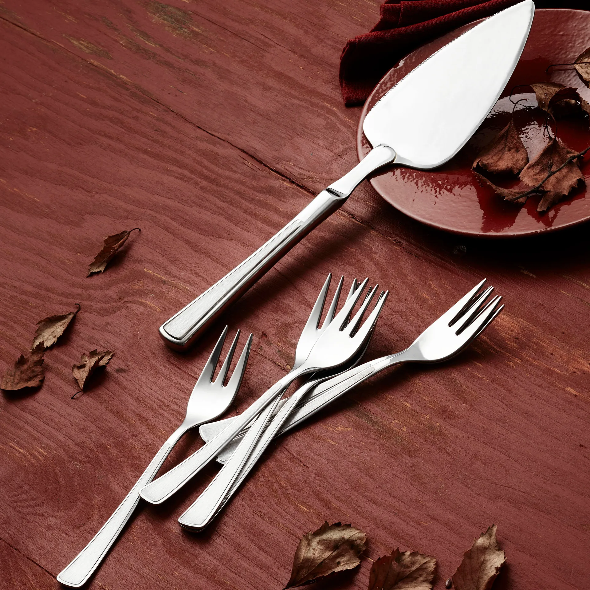 Ramona σετ τούρτας 7 τεμάχια, ανοξείδωτο ατσάλι Hardanger Bestikk