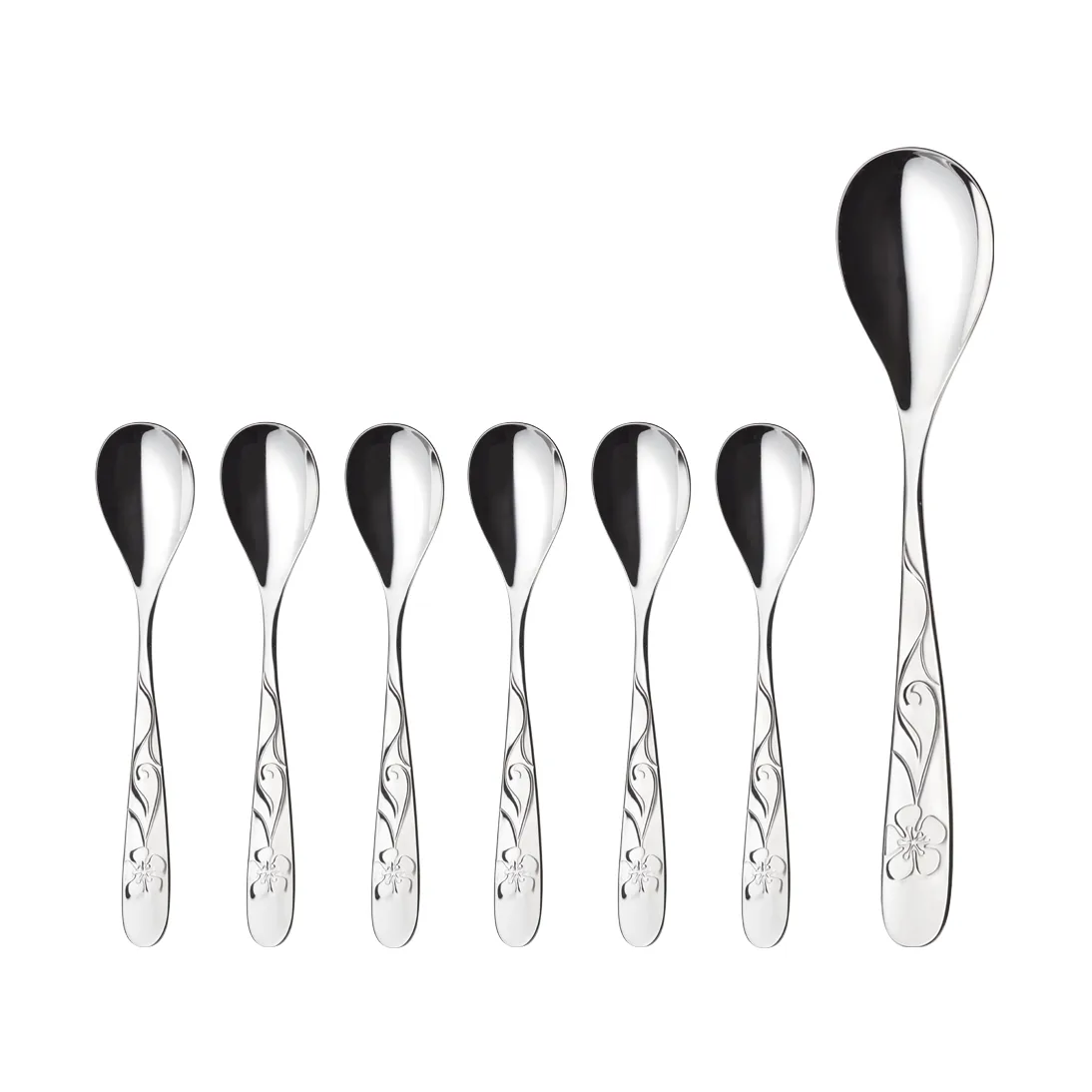 Σετ επιδορπίου Sanna, 7 τεμάχια Hardanger Bestikk